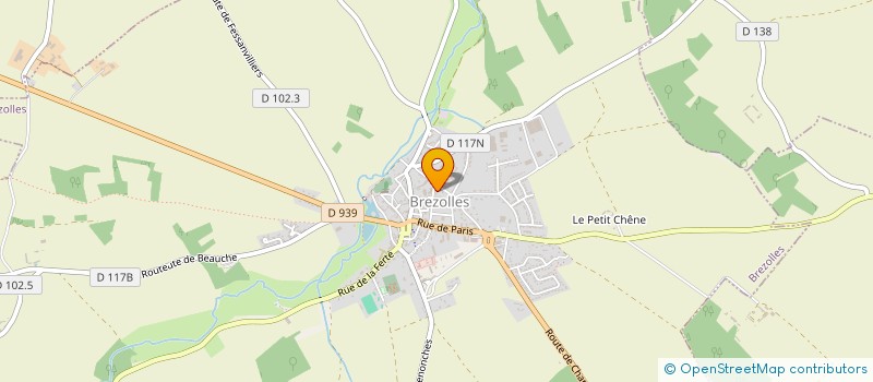 localisation de l'entreprise MONSIEUR LUIS CORREIA TEIXEIRA à BREZOLLES