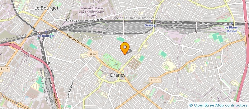 localisation de l'entreprise MONSIEUR LUIS COVAS à DRANCY