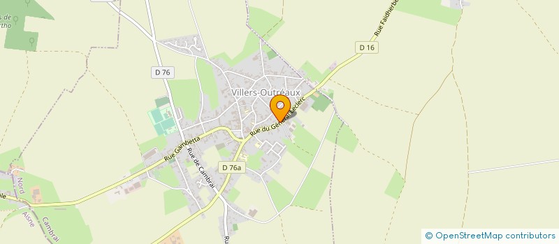 localisation de l'entreprise MONSIEUR LUIS DA COSTA à VILLERS-OUTREAUX