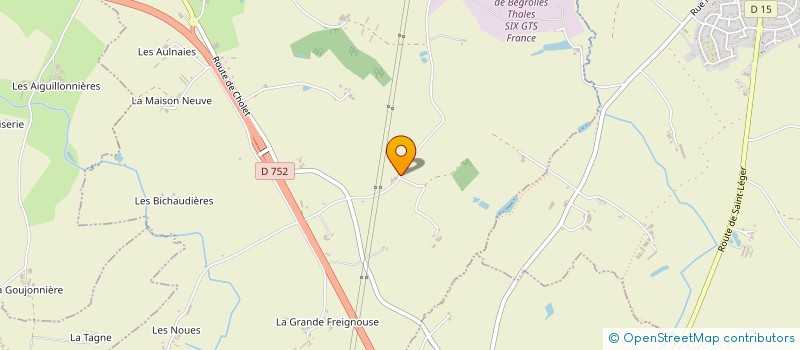 localisation de l'entreprise MONSIEUR LUIS DA COSTA ALVES  BEGROLLES-EN-MAUGES