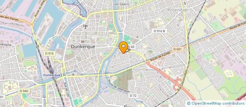 localisation de l'entreprise MONSIEUR LUIS DA ROCHA RODRIGUES à DUNKERQUE