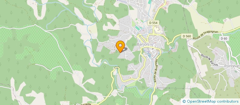 localisation de l'entreprise MONSIEUR LUIS DA SILVA à BARJOLS