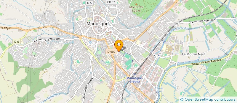 localisation de l'entreprise MONSIEUR LUIS DA SILVA ALMEIDA à MANOSQUE
