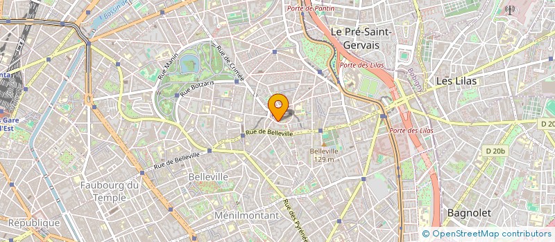 localisation de l'entreprise MONSIEUR LUIS DA SILVA CACHAO  PARIS