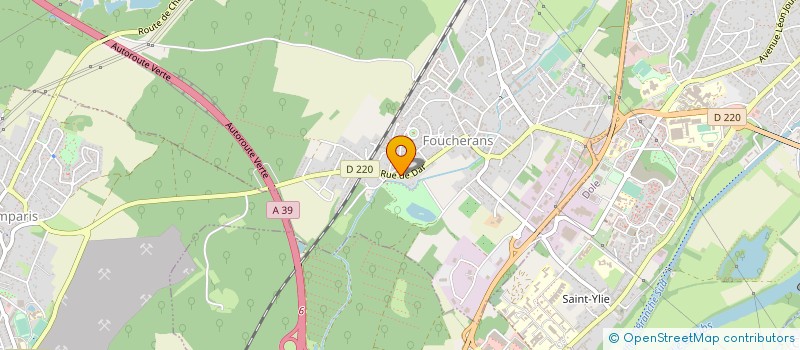 localisation de l'entreprise MONSIEUR LUIS DA SILVA FARIA  ABERGEMENT-LA-RONCE