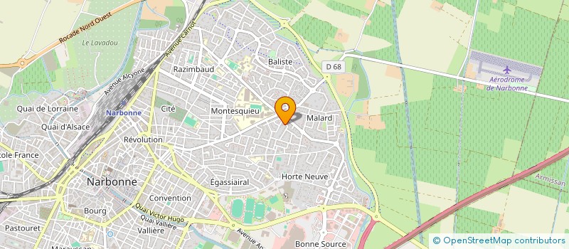 localisation de l'entreprise MONSIEUR LUIS DA SILVA PRETO à NARBONNE