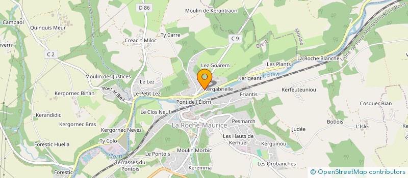 localisation de l'entreprise MONSIEUR LUIS DE ARAUJO MESQUITA à LA ROCHE-MAURICE