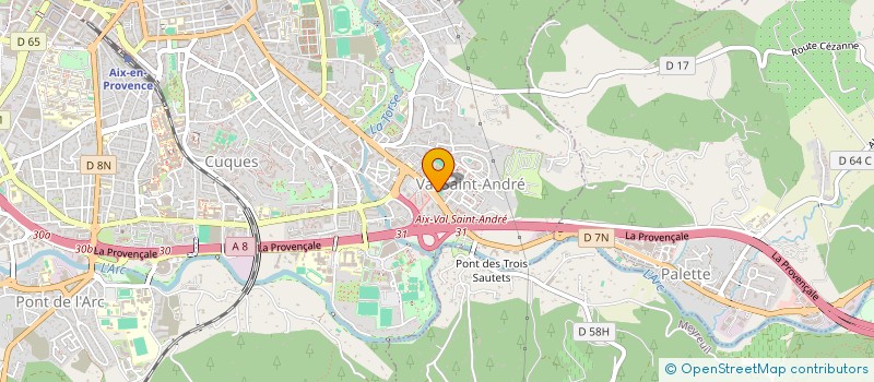 localisation de l'entreprise MONSIEUR LUIS DELGADO à AIX-EN-PROVENCE