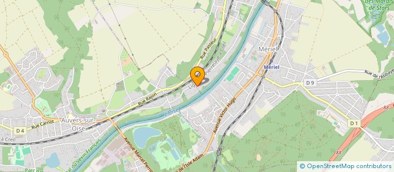 localisation de l'entreprise MONSIEUR LUIS DO PACO LOPES  BUTRY-SUR-OISE