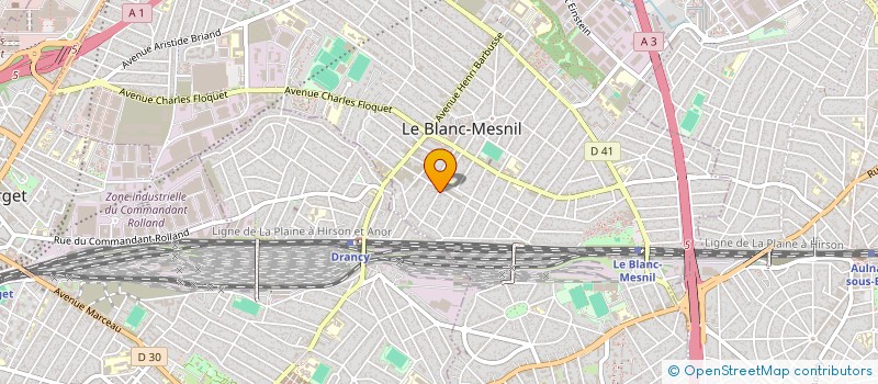 localisation de l'entreprise MONSIEUR LUIS DOS SANTOS BARBOSA  LE BLANC-MESNIL