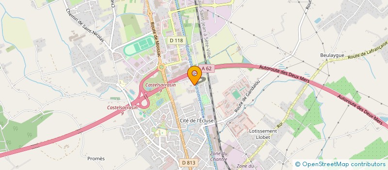 localisation de l'entreprise MONSIEUR LUIS DOS SANTOS PEREIRA  CIEURAC