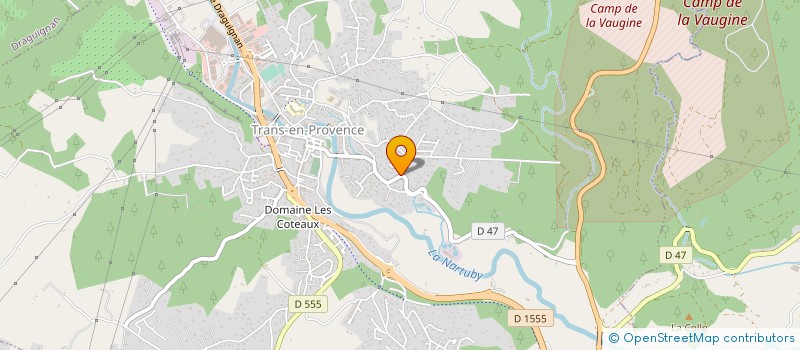 localisation de l'entreprise MONSIEUR LUIS DOS SANTOS RIBEIRO à TRANS-EN-PROVENCE