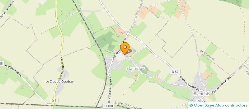 localisation de l'entreprise MONSIEUR LUIS-ENRIQUE RODRIGUES DA SILVA  ETAIMPUIS