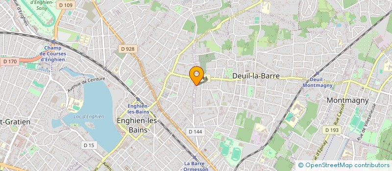 localisation de l'entreprise MONSIEUR LUIS EUSEBIO  DEUIL-LA-BARRE