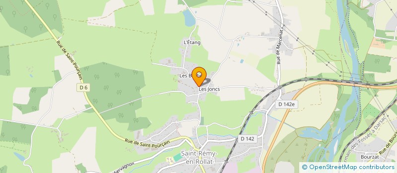 localisation de l'entreprise MONSIEUR LUIS-FELIPE VENTURA DE JESUS  SAINT-REMY-EN-ROLLAT