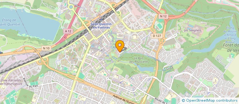 localisation de l'entreprise MONSIEUR LUIS FERNANDES SANTOS  GUYANCOURT