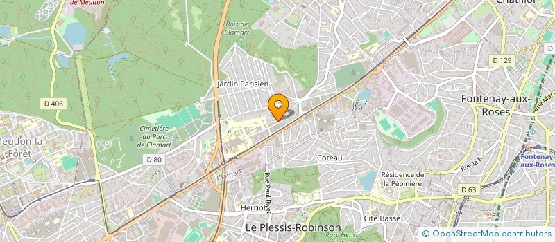 localisation de l'entreprise MONSIEUR LUIS FERNANDES TOME à CLAMART