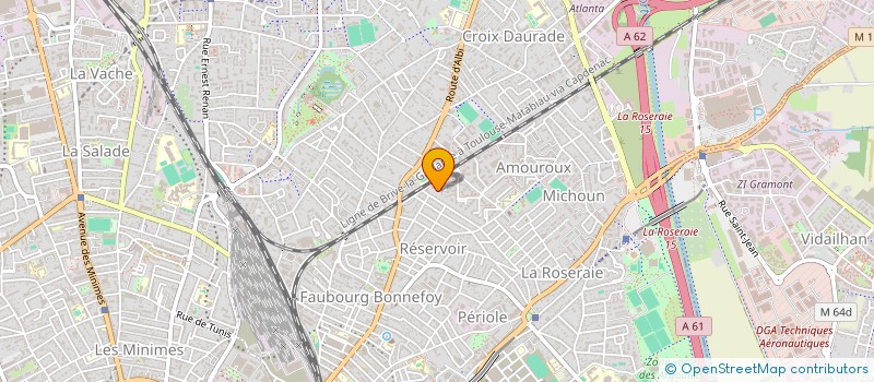 localisation de l'entreprise MONSIEUR LUIS FERNANDO BUENDIA MARTIN à TOULOUSE