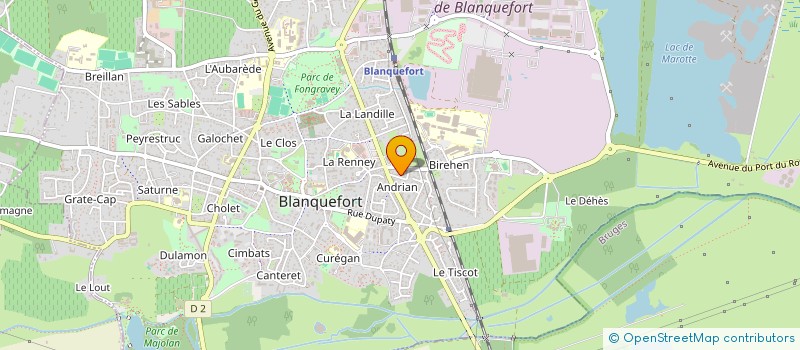 localisation de l'entreprise MONSIEUR LUIS FERNANDO MELO REBELO à BLANQUEFORT