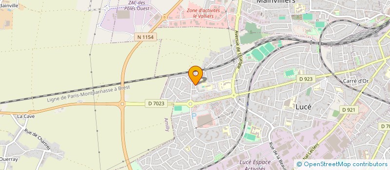 localisation de l'entreprise MONSIEUR LUIS FERREIRA à LUCE