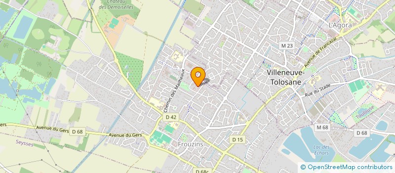 localisation de l'entreprise MONSIEUR LUIS FERREIRA  FROUZINS