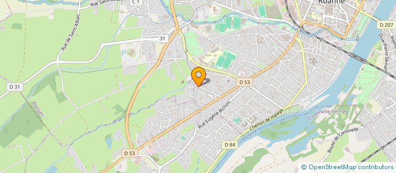 localisation de l'entreprise MONSIEUR LUIS FILIPE à ROANNE