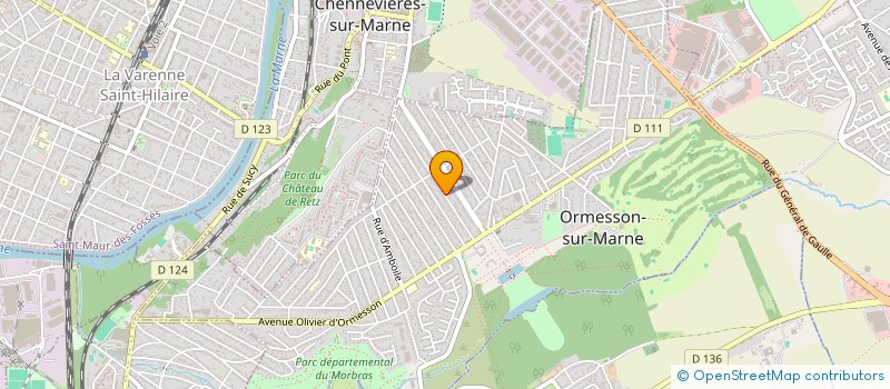 localisation de l'entreprise MONSIEUR LUIS FILIPE RIBEIRO NETO à ORMESSON-SUR-MARNE