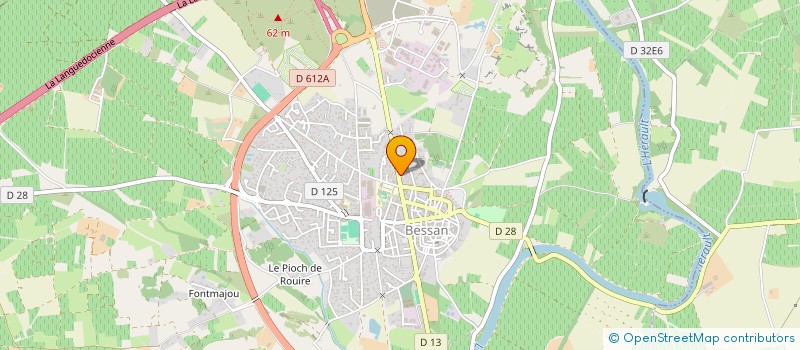 localisation de l'entreprise MONSIEUR LUIS GIBIERGE-CAMPAGNE  BESSAN