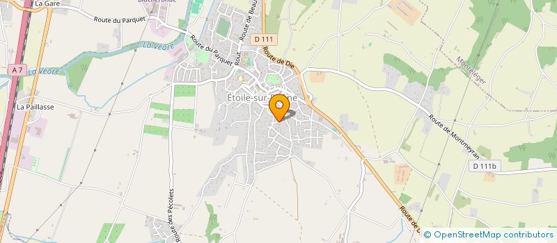 localisation de l'entreprise MONSIEUR LUIS GOMES  ETOILE-SUR-RHONE