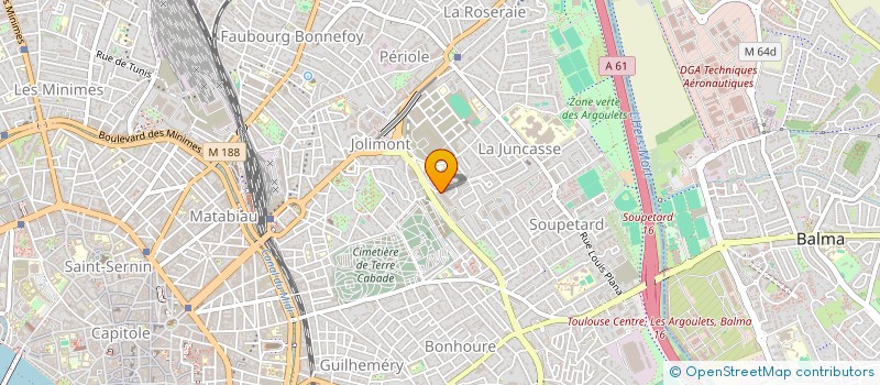 localisation de l'entreprise MONSIEUR LUIS GOMES DE ALMEIDA à TOULOUSE
