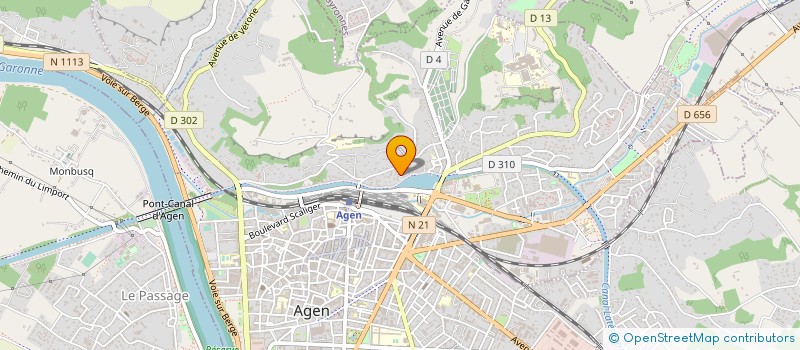 localisation de l'entreprise MONSIEUR LUIS GONZAGA GALVIS QUICENO à AGEN