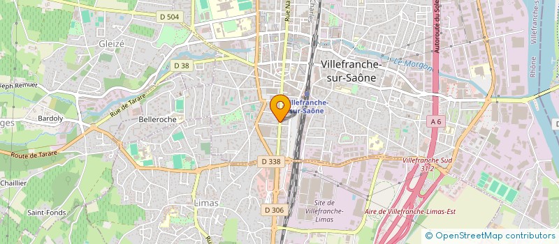 localisation de l'entreprise MONSIEUR LUIS GONZALEZ à VILLEFRANCHE-SUR-SAONE