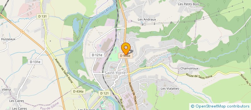 localisation de l'entreprise MONSIEUR LUIS GONZALEZ  SAINT-YORRE