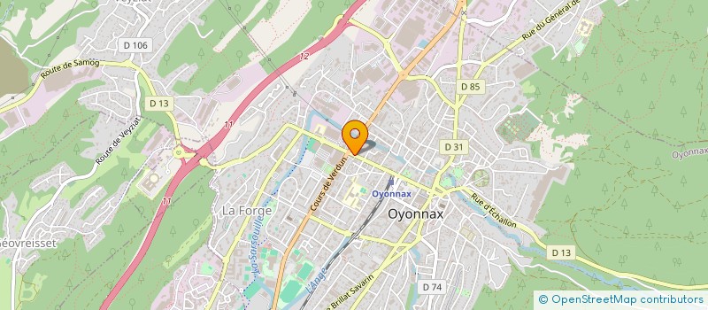 localisation de l'entreprise MONSIEUR LUIS GRANGEIA à OYONNAX