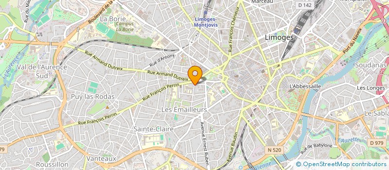 localisation de l'entreprise MONSIEUR LUIS GUERRA GONCALVES à RILHAC-RANCON