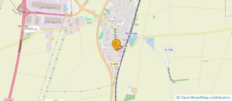 localisation de l'entreprise MONSIEUR LUIS HIDALGO  ARTENAY