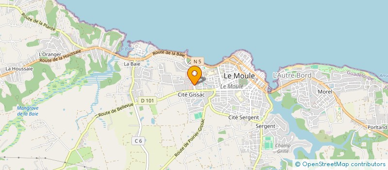 localisation de l'entreprise MONSIEUR LUIS IBORRA GONZALEZ à LE MOULE