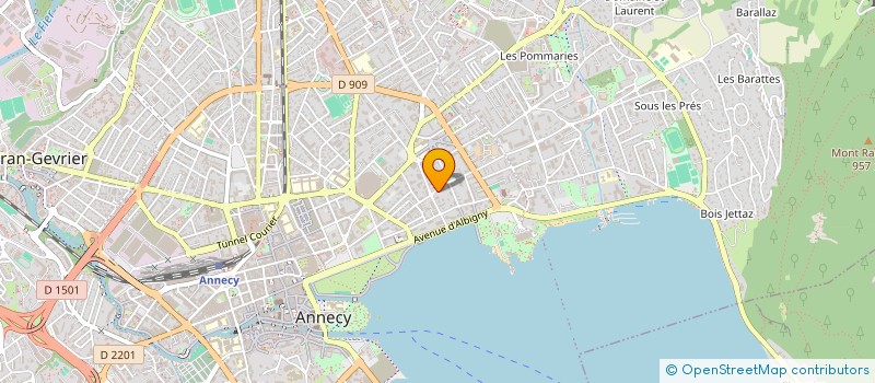 localisation de l'entreprise MONSIEUR LUIS JEFFRY  ANNECY