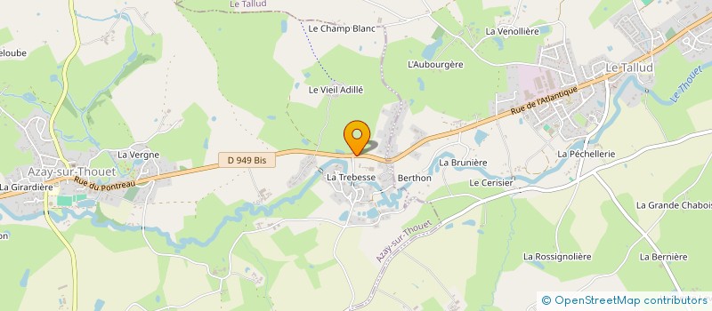 localisation de l'entreprise MONSIEUR LUIS LACROIX  AZAY-SUR-THOUET