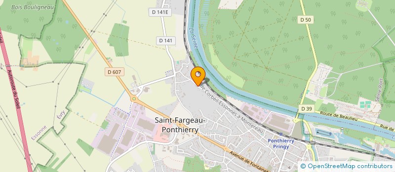 localisation de l'entreprise MONSIEUR LUIS LOPES  SAINT-FARGEAU-PONTHIERRY