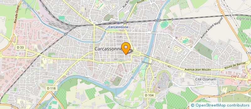 localisation de l'entreprise MONSIEUR LUIS MAIA  CARCASSONNE