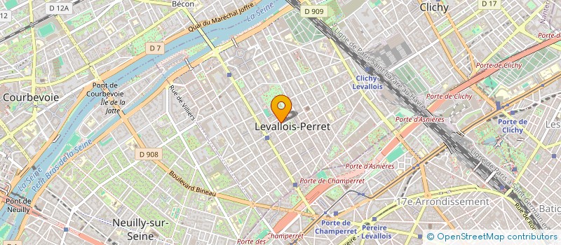 localisation de l'entreprise MONSIEUR LUIS MANJON à LEVALLOIS-PERRET