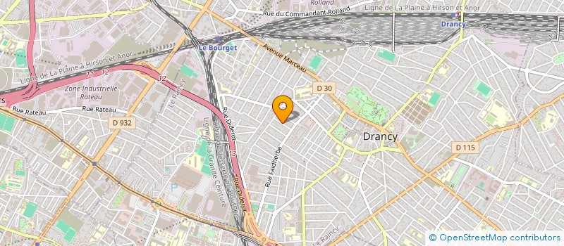 localisation de l'entreprise MONSIEUR LUIS MANUEL FERREIRA à DRANCY