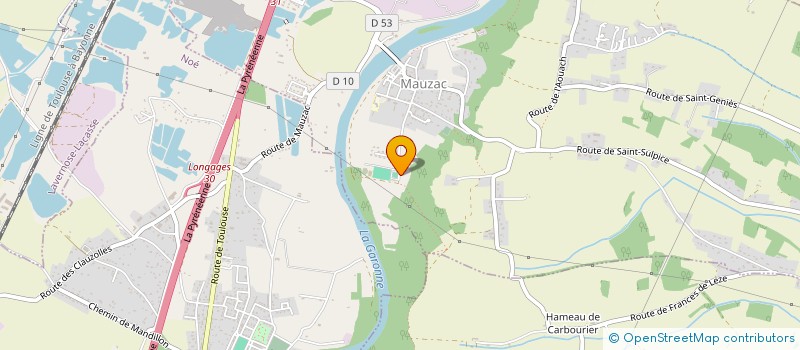 localisation de l'entreprise MONSIEUR LUIS MANUEL MATOS LOUREIRO  MAUZAC