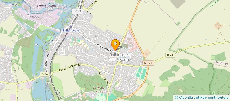 localisation de l'entreprise MONSIEUR LUIS MANUEL MENDES GOMES  BALLANCOURT-SUR-ESSONNE