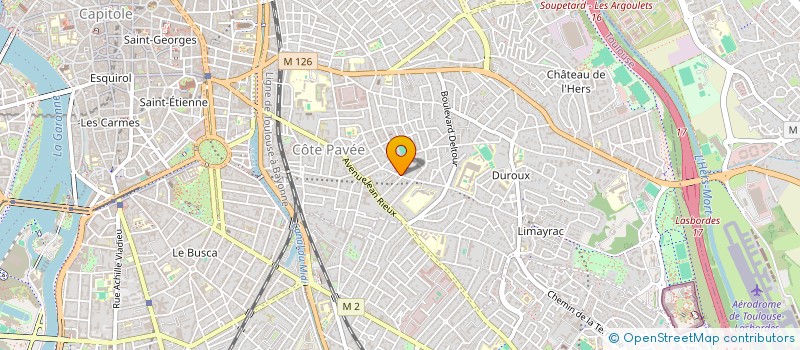 localisation de l'entreprise MONSIEUR LUIS MARIA CAMOS PUIG  TOULOUSE