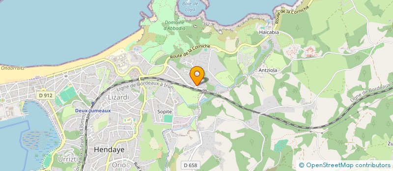 localisation de l'entreprise MONSIEUR LUIS MARIA MANCHO ERIMIAS  HENDAYE