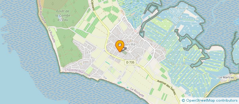 localisation de l'entreprise MONSIEUR LUIS MARQUES LOPES  ARS-EN-RE