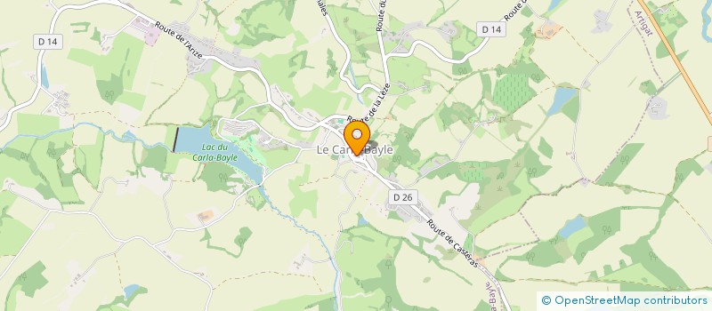 localisation de l'entreprise MONSIEUR LUIS MARTINEZ PEREZ à CASTERAS