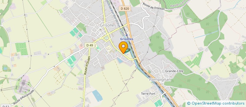 localisation de l'entreprise MONSIEUR LUIS MARTINS PAIS LOUREIRO  GRISOLLES